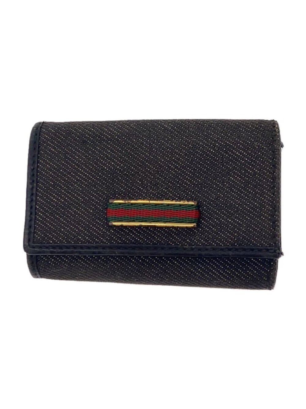 Gucci Key Case Wallet Canvas Brown